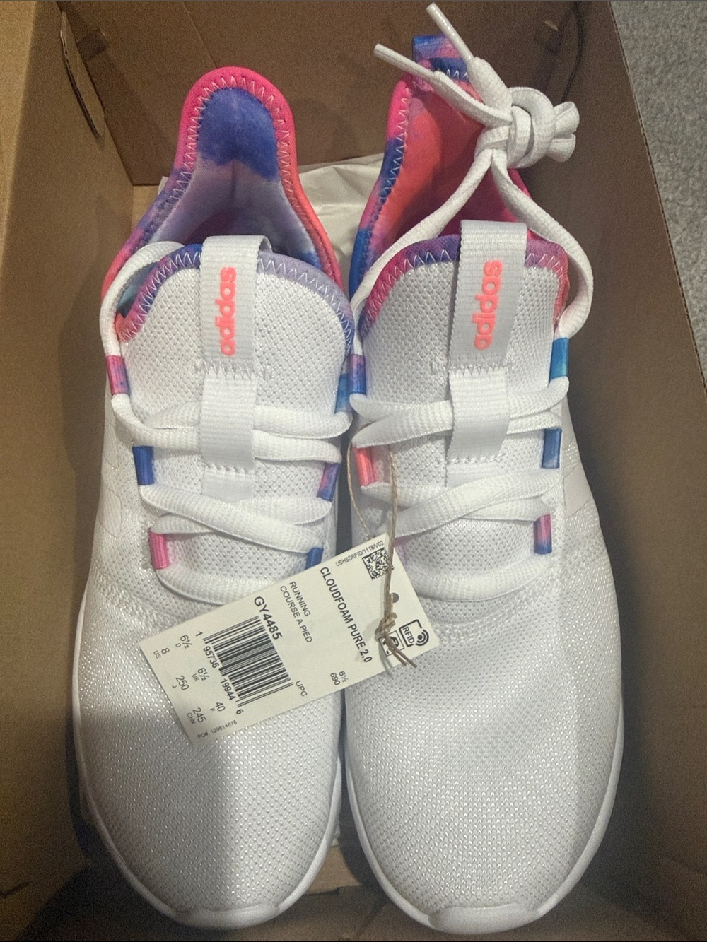 adidas Cloudfoam Pure 2.0 Women’s Sneakers Size 8